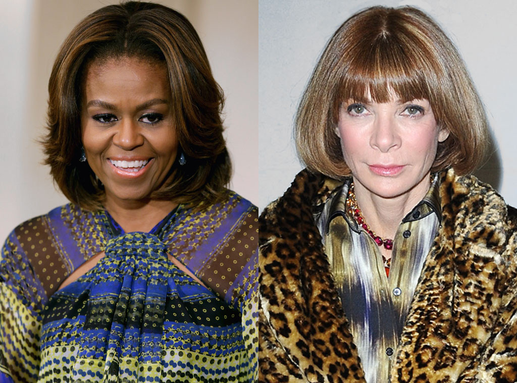 Michelle Obama, Anna Wintour Michelle Obama, Anna Wintour